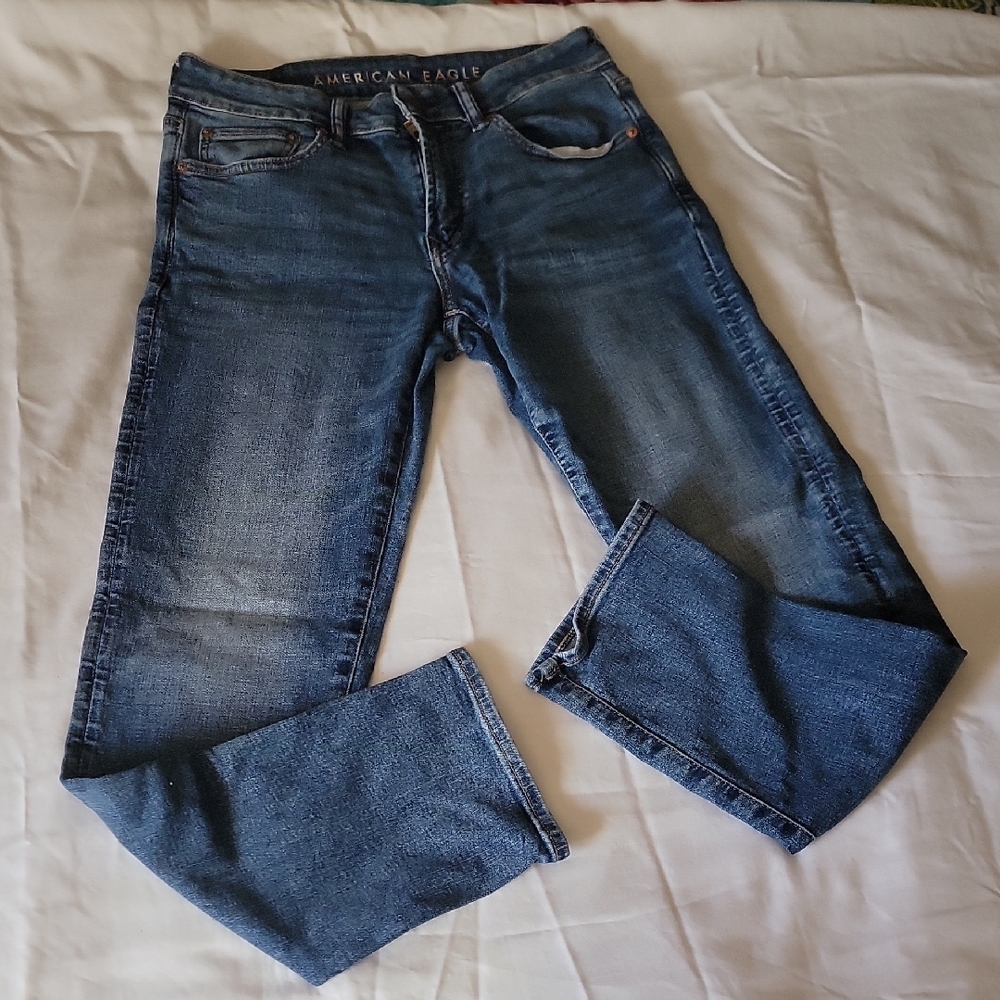 American Eagle Outfitters Men's Denim Straight Jeans